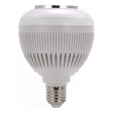 Lâmpada Led Music Bluetooth Rgb 12w Controle Remoto Foto  mini 1