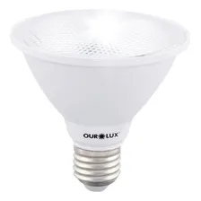 Lâmpada Led Par30 9w Bivolt E27 3000k Luz Amarela Ourolux Foto mini 3