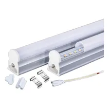 Lâmpada Led Tubular T8 120cm 6500k 1,2mt Base Calha Completa Foto  mini 1