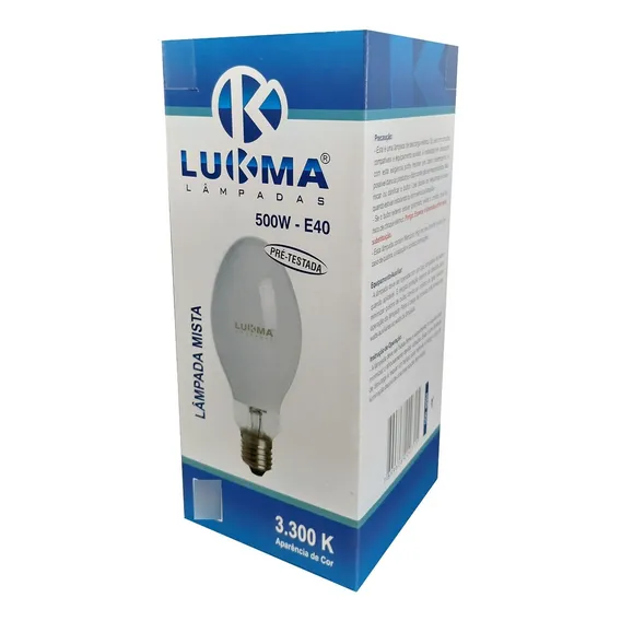 Lâmpada Mista 500w E40 Lukma Foto 1