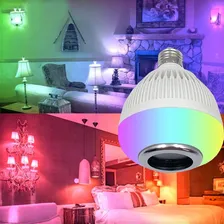 Lâmpada Musica Inteligente Led Rgb Bluetooth Caixa De Som 127/220v Foto mini 3