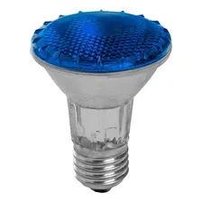 Lâmpada Par20 Halógena 50w 220v Azul E27 Foto mini 1