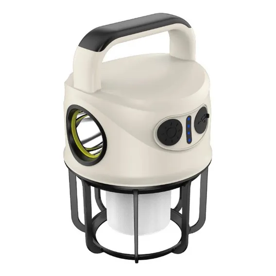 Lâmpada Para Acampamento Barraca Led Forte Recarregável Usb Foto 1