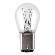 Lâmpada Philips 12v 21w Cristal 2 Polos 10 Unidades Luz Amarelo Foto mini 2