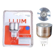 Lâmpada Power Led Mr11 - 3w 12v - Led Azul - Llum Foto  mini 1
