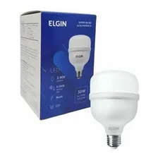 LĂąmpada Super Bulbo Alta PotĂȘncia Led 30w Branco Frio Elgin Foto mini 2