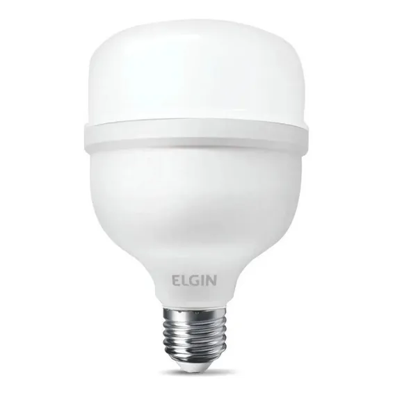 LĂąmpada Super Bulbo Alta PotĂȘncia Led 30w Branco Frio Elgin Foto 1