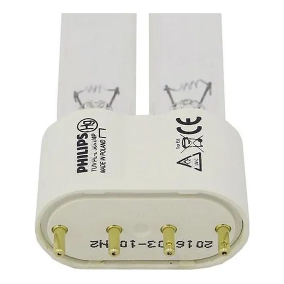 Lâmpada Uv-c 36w Pl Ultra Violeta Philips 4 Pin Germicida Foto 1