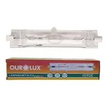 Lâmpada Vapor Metálico (hqi) 150w Ourolux - Verde Foto mini 1