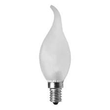 Lâmpada Vela Bico Torto 25w 127v E14 Fosca Lustre 5 Peças Luz Branco-quente Foto mini  3