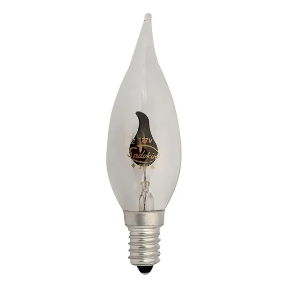 Lâmpada Vela Chama Decorativa 3w 127v E14 - Neon Flicker Foto 1