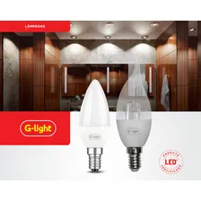 Lâmpada Vela Led C35 Chama Longa 4w 6500k Branco Frio Cor da luz Branco-frio 127V/240V Foto mini 2