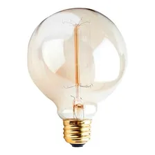 Lâmpada Vintage - Filamento Carbono G95 - 40w 127v E27 Foto mini 1