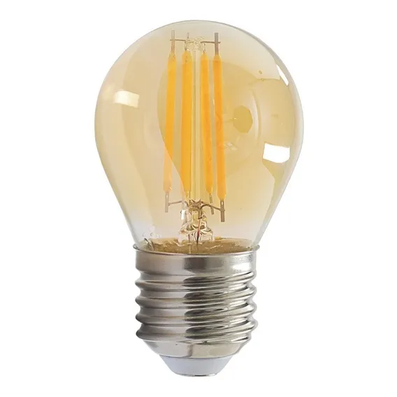 Lâmpadas Filamento Led 4w Retrô Vintage Decorativas Carbono Foto 1