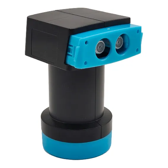 Lnb Duplo Digital Banda Ku 5g Universal Parabólica 2 Saídas 4k Foto 1