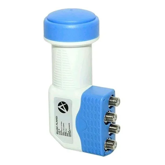 Lnb Quadruplo 4 Saidas Universal Banda Ku Hd Prova Dagua Foto 1