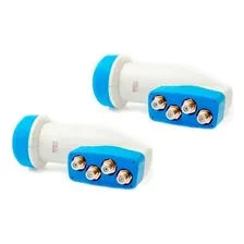 Lnb Quadruplo 4 Saidas Universal Banda Ku Hd Prova Dagua Foto mini  3