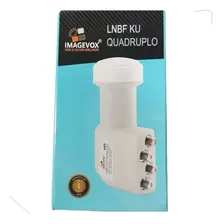 Lnbf Quadruplo Full Hd Banda Ku Universal Lnbf 4 Saídas Foto mini 3