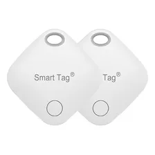 Localizador de objetos Smart Tag Rastreador Tag kit x 2 unidades - branco iphone Foto mini 1