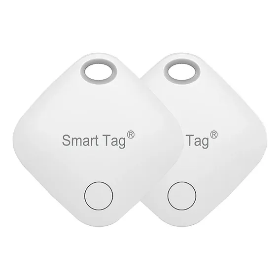 Localizador de objetos Smart Tag Rastreador Tag kit x 2 unidades - branco iphone Foto 1