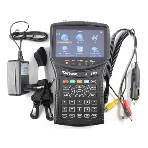 Localizador De Satélite Satlink Ws-6960 Hd Dvbs2 Foto 1