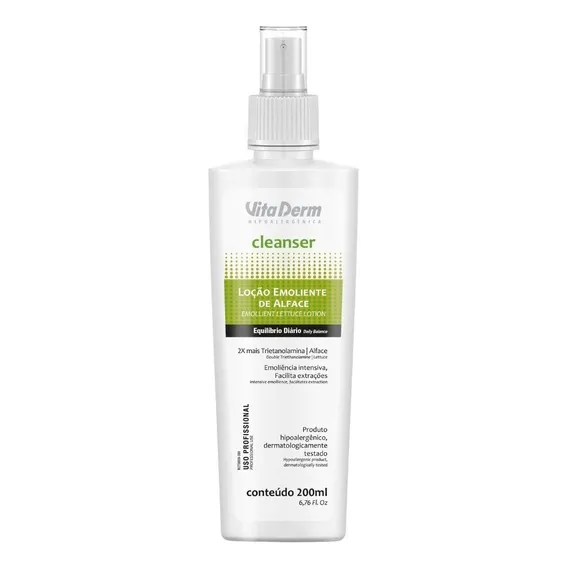 Loção Emoliente Extração Trietanolamina 200ml Vita Derm Foto 1