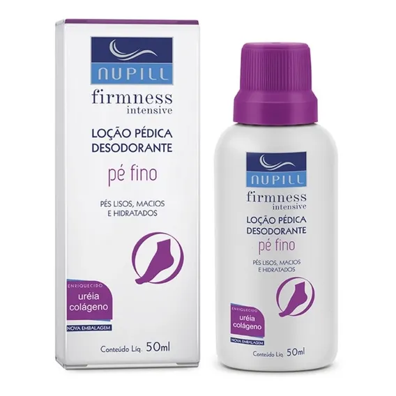 Loção Pédica Desodorante Nupill Firmness Intensive 50ml Foto 1