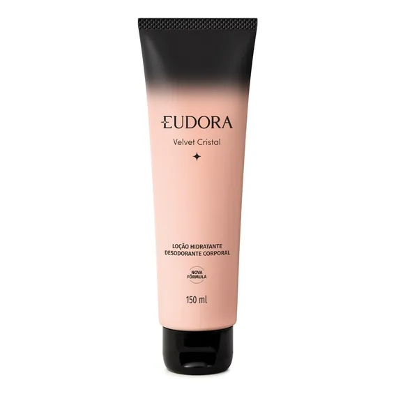 Loção Hidratante Corporal Eudora Velvet Cristal Eudora 150ml Foto 1