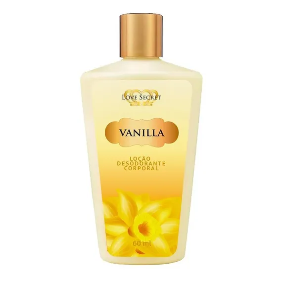 Loção Hidratante Creme Corporal Vanilla Love Secret 60 Foto 1