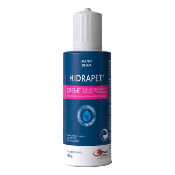 Loção Hidratante Hidrapet Agener 100g Imediato Fragrância Neutra Foto 1