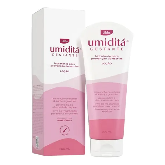 Loção Hidratante Umidita Gestante 200ml Hidratante Corporal Foto 1