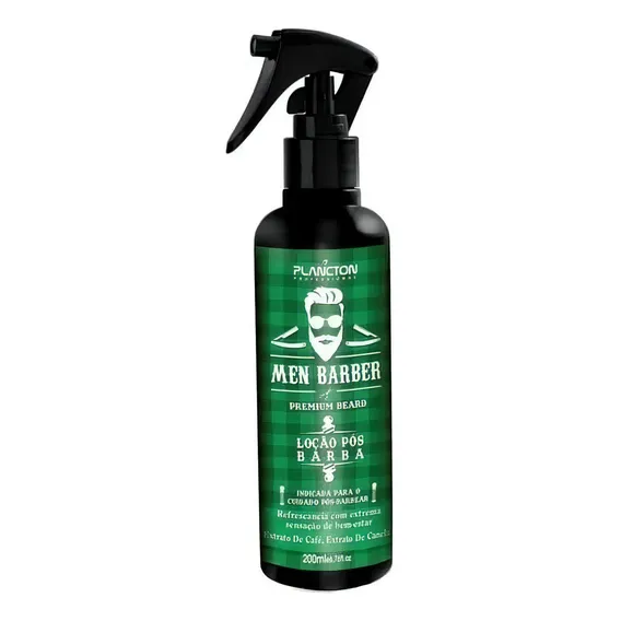 Loção Pós Barba Plancton Men Barber - 200ml Foto 1