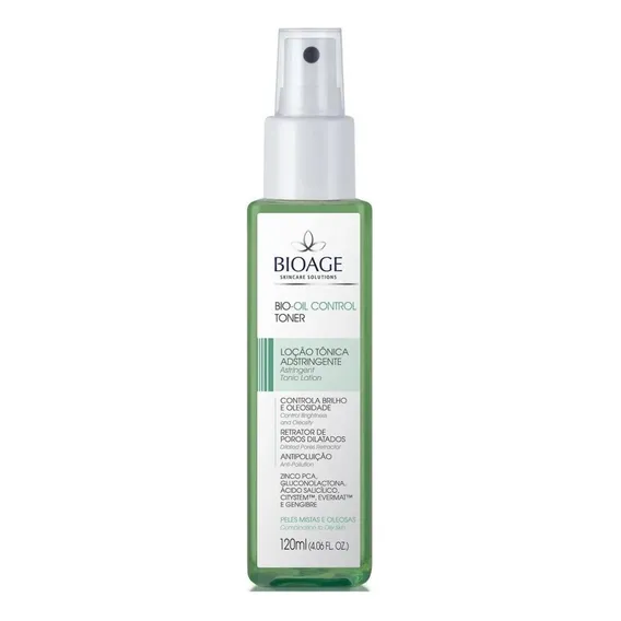 Loção Tônica - Toner Bio Oil Control 120ml Bioage Foto 1