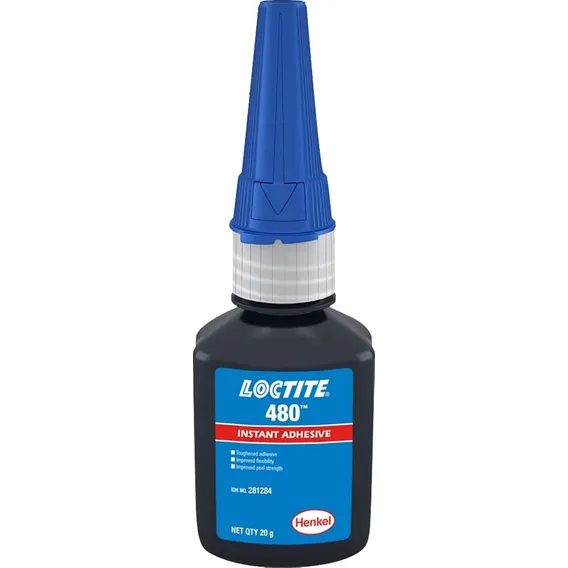 Loctite 48040, Adesivo Instantâneo Prism, Cor Preta 480 Foto 1
