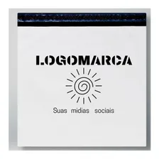 Logomarca Personalizada Em Envelope Plastico 20x20 250 Foto mini 4