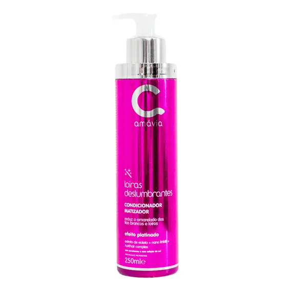 Loiras Deslumbrantes Condicionador Matizador Amavia 200ml Foto 1