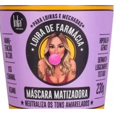 Lola Cosmetics Loira de Farmácia Máscara Matizadora 230g Foto mini  3