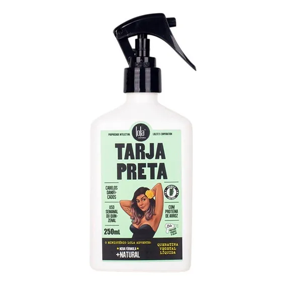 Lola Cosmetics Tarja Preta - Queratina Vegetal 250ml Foto 1
