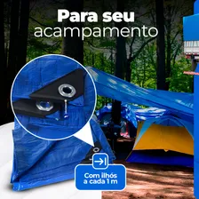 Lona 8x4 Carreteiro Piscina Telhado Cobertura Toldo + Corda Foto mini 3