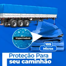 Lona 8x4 Carreteiro Piscina Telhado Cobertura Toldo + Corda Foto mini 4