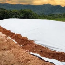 Lona Agro Preta Branca 8x50 Com Proteção Anti-uv 200micras Foto mini 2