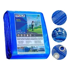 Lona Azul Ck300 Micras Cobertura Piscina Multiuso Telhado 6x6 Mt Foto  mini 1
