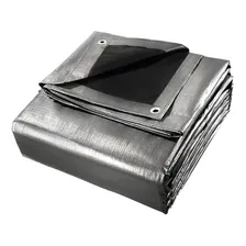 Lona Blackout Cinza Preta 3x2 M ImpermeƔvel 300 Micras Foto mini 1