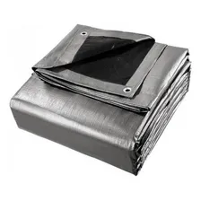 Lona Blackout Cinza Preta Ck300 Micras Impermeável 12x4 Mts Foto mini 1