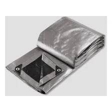 Lona Blackout Cinza Preta Ck300 Micras ImpermeƔvel 6x4 Mts Foto mini 3