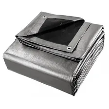 Lona Blackout Cinza Preta Ck300 Micras ImpermeƔvel 6x4 Mts Foto mini 1