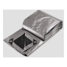 Lona Blackout Cinza Preta Ck300 Micras Impermeável 7x4 Mts Foto mini 2