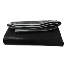 Lona Blackout Cinza Preta Ck300 Micras Impermeável 7x4 Mts Foto mini 4