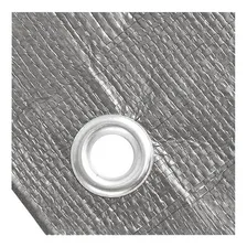 Lona Blackout Cinza Preta Ck300 Micras Impermeável 9x5 Mts Foto mini 2