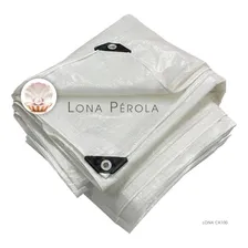 Lona Branca Leitosa 6x3 Mts Impermeável Para Cobertura Foto  mini 1